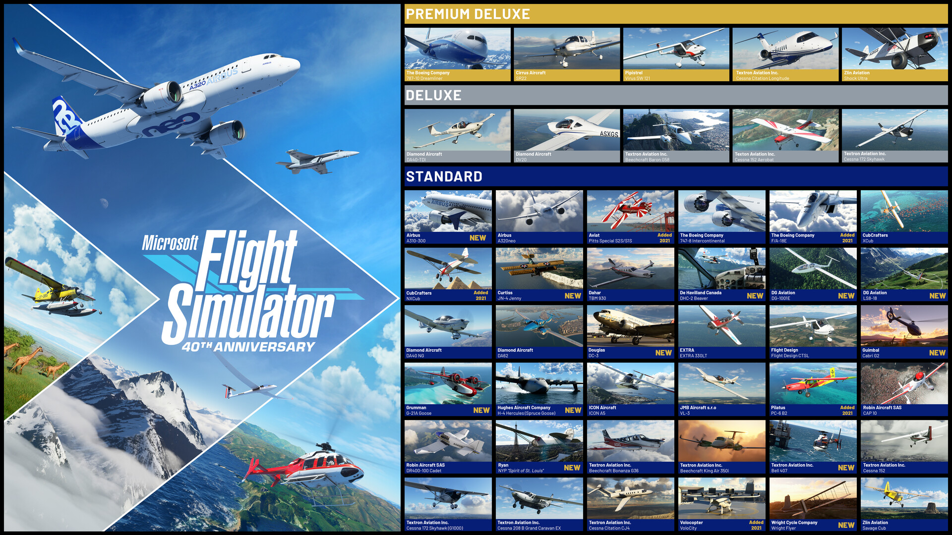 Microsoft Flight Simulator 40th Anniversary - Steam Key Online