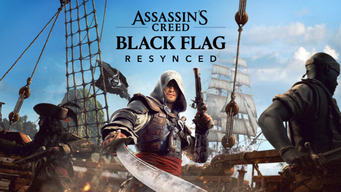 Mua ASSASSIN'S CREED BLACK FLAG RESYNCED chính hãng tại Deluxe Gaming! Siêu phẩm ARPG hải tặc thế giới mở đồ họa 4K cực đỉnh. Giá tốt nhất thị trường!