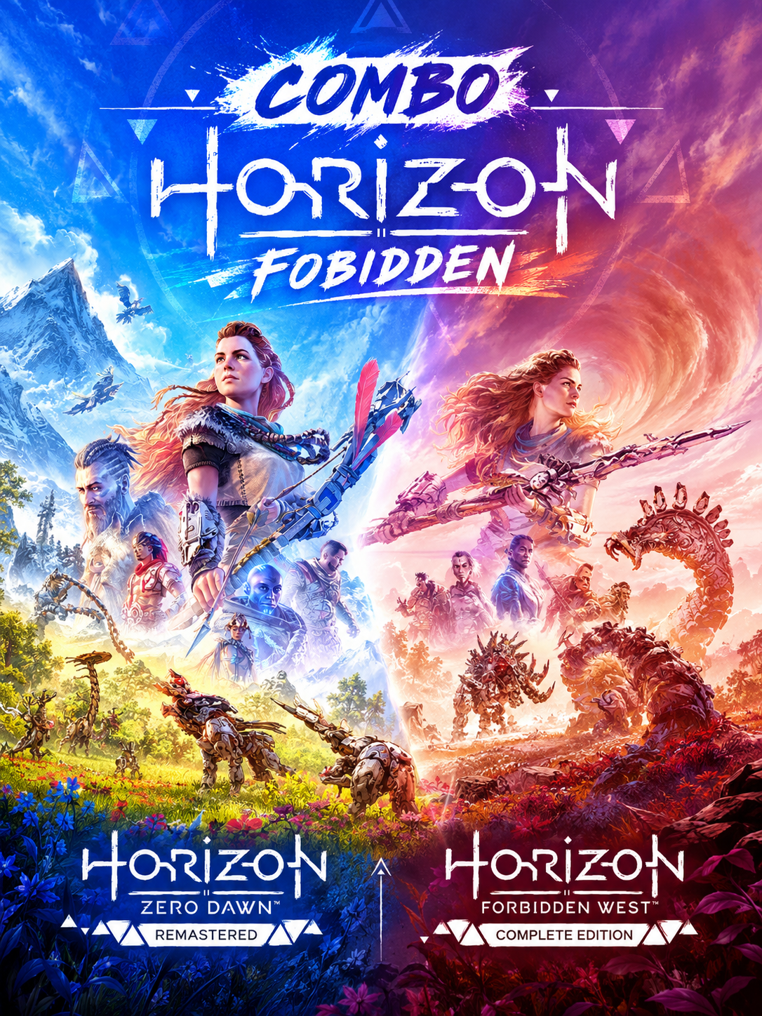 Combo Horizon Forbiden Zero Dawn + West – Steam Key Online