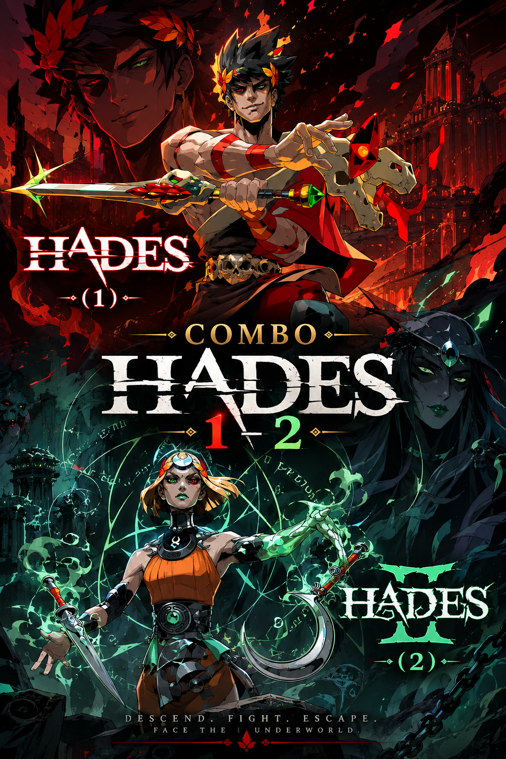 Combo Hades 1 + 2 – Steam Key Online