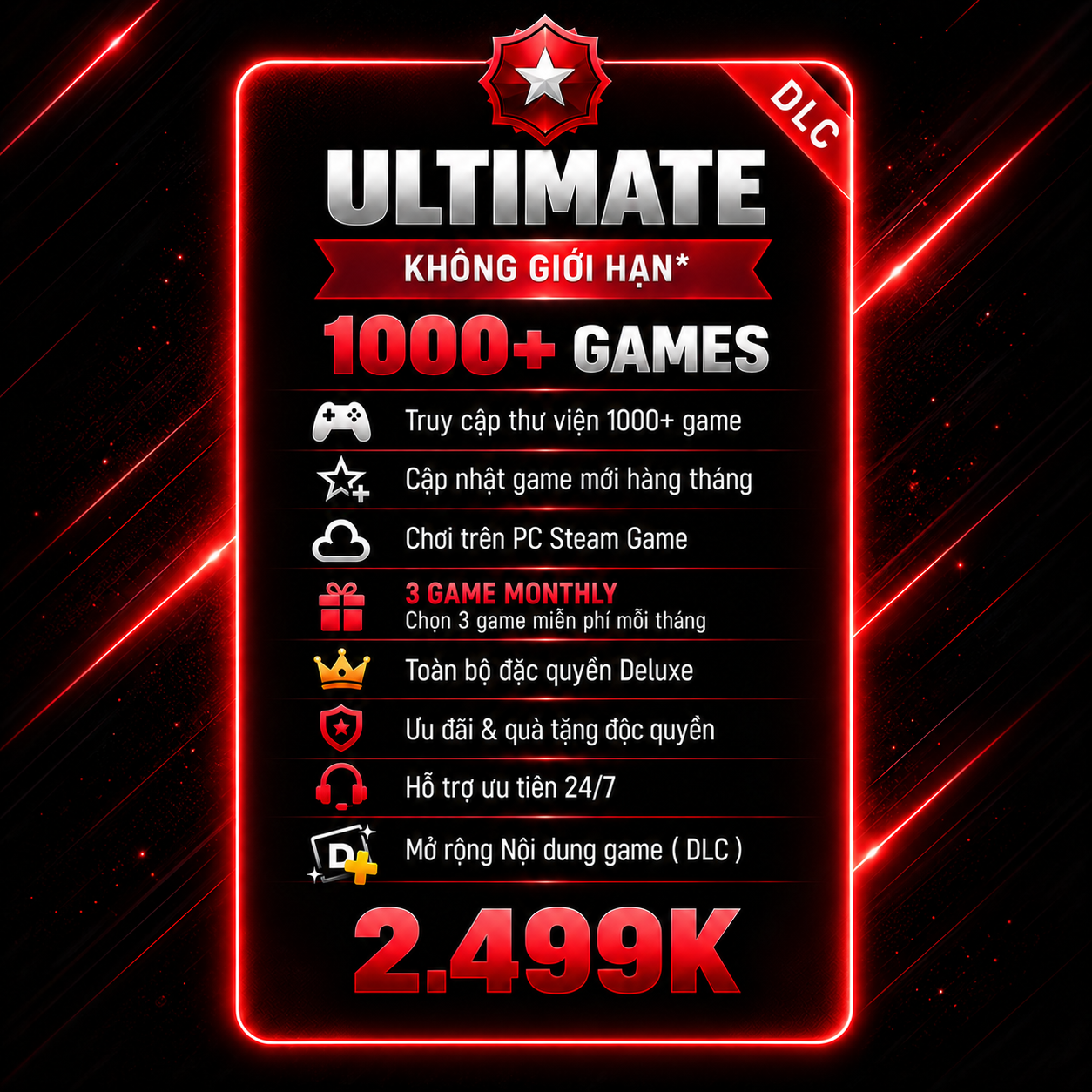 Ultimate Membership – Steam Offline